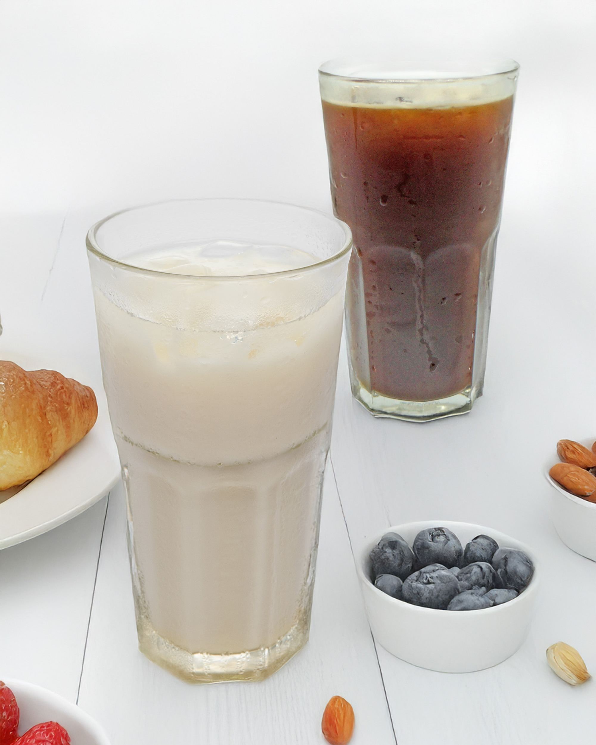 無糖飲品如黑咖啡或無糖豆漿，減脂早餐推薦