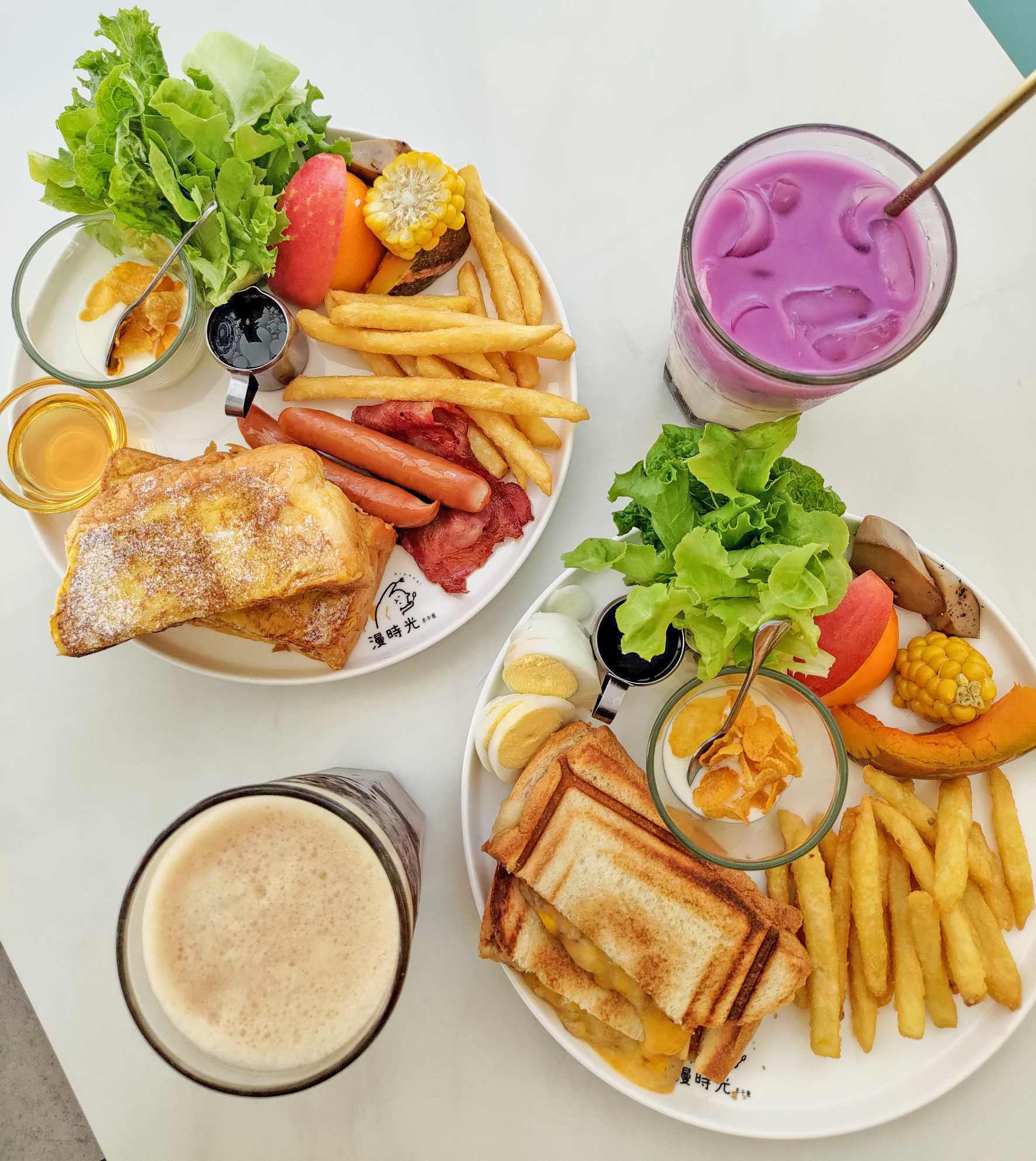 早午餐推薦漫時光，多種餐點品項任你挑選